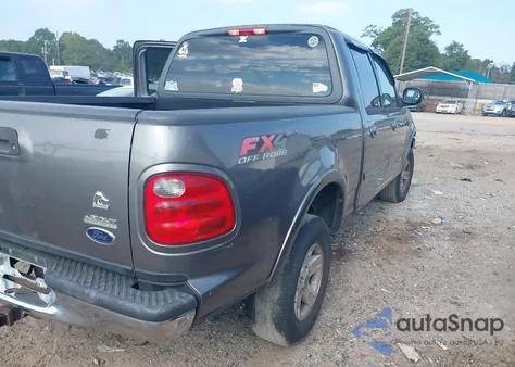 2002 Ford F-150 Lariat/Xlt из США, поврежденный, VIN 1FTRW08L82KB48358